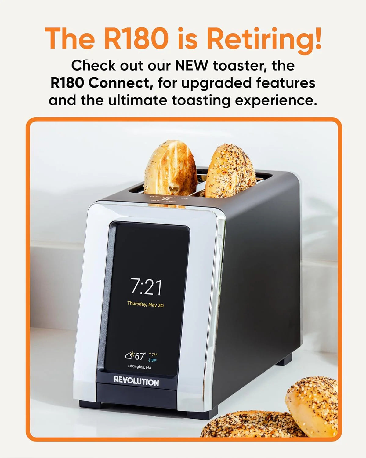 ⚡ High-Speed Touchscreen Smart Toaster – The Future of Perfect Breakfasts 🍞✨