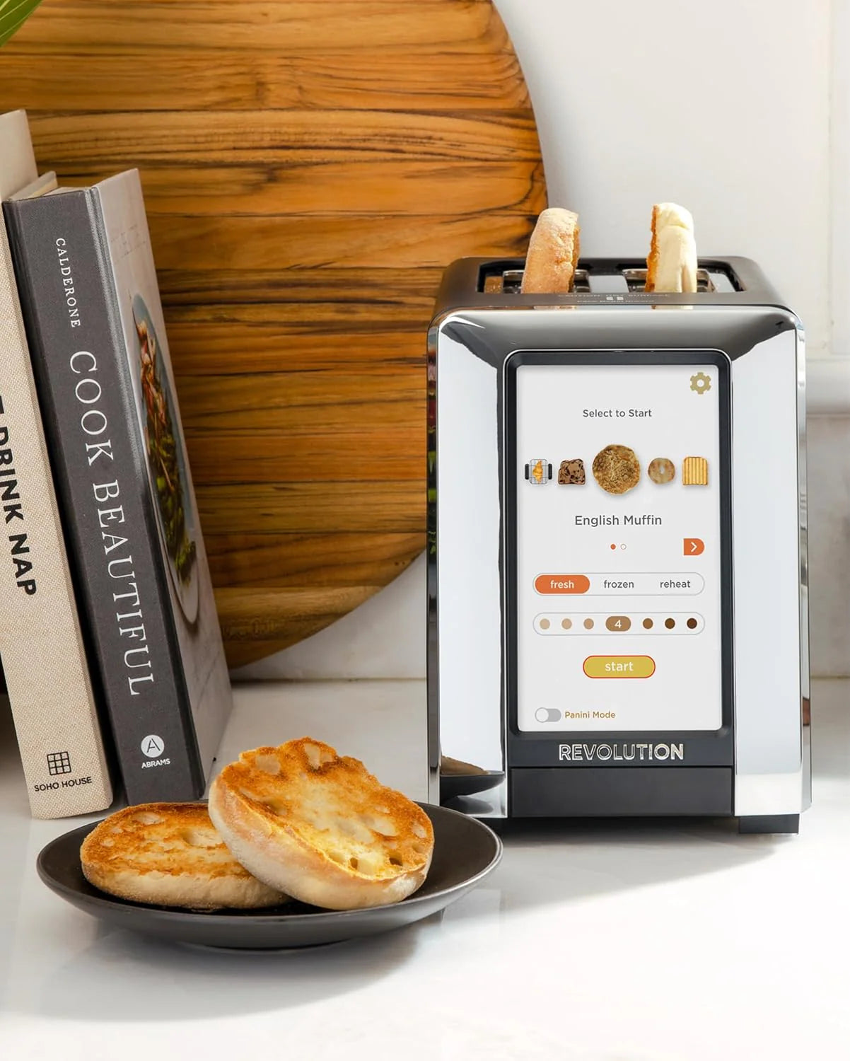 ⚡ High-Speed Touchscreen Smart Toaster – The Future of Perfect Breakfasts 🍞✨
