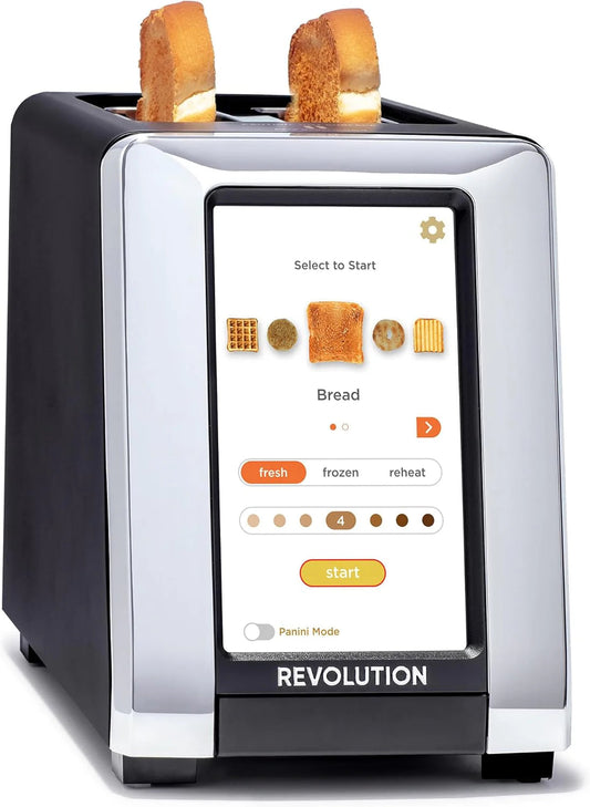 ⚡ High-Speed Touchscreen Smart Toaster – The Future of Perfect Breakfasts 🍞✨